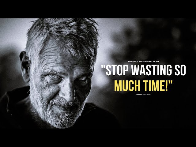 STOP PROCRASTINATING & TAKE ACTION! | POWERFUL Motivational Video Speech