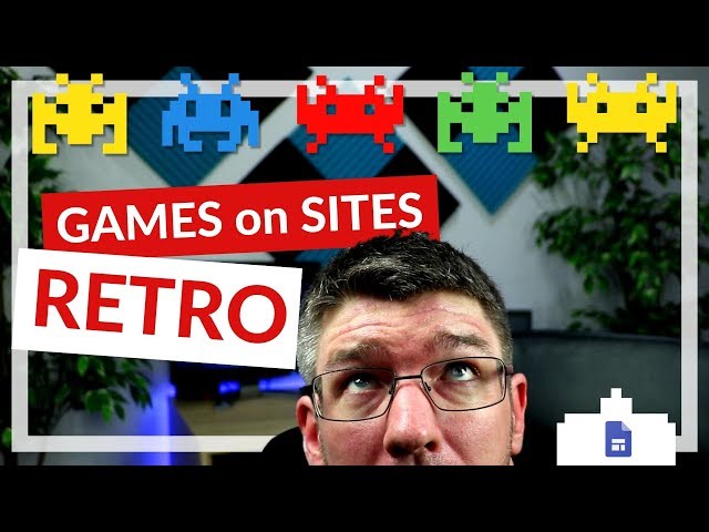 Retro Games on Your Google Sites