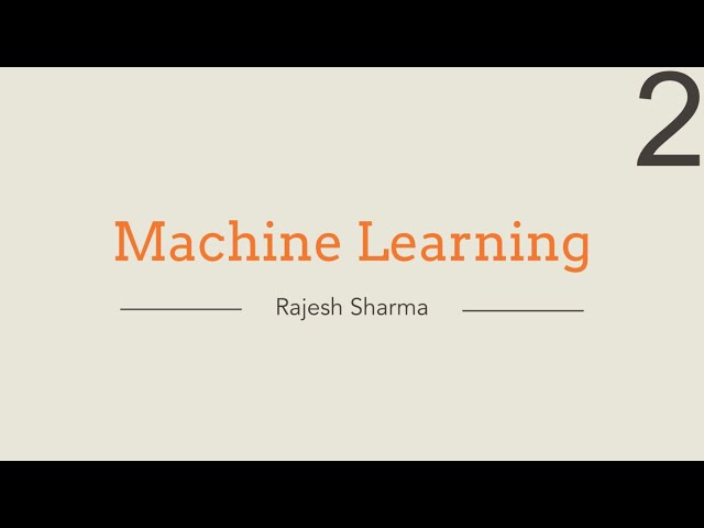 SIGGRAPH Now | Hands-on Workshop: Machine Learning and Neural Networks – Lecture 2