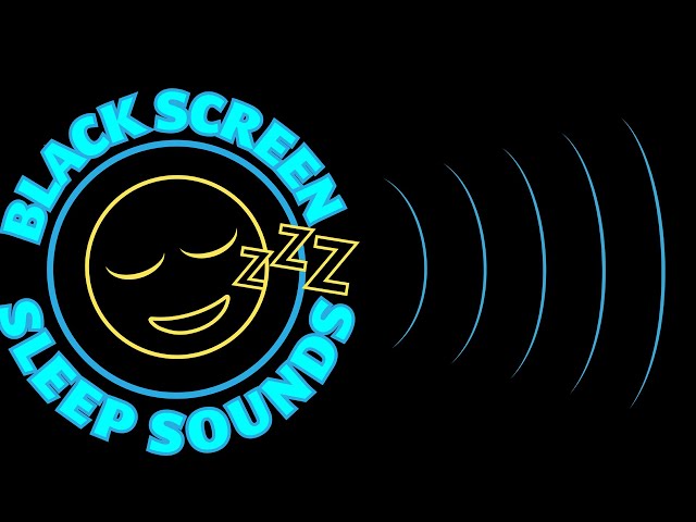 Fall Asleep to Soothing White Noise! Featuring a Black Screen for Better Sleep