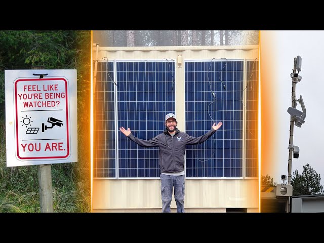 STOP Trespassers and Thieves Anywhere! DIY Off Grid Solar Security Camera System