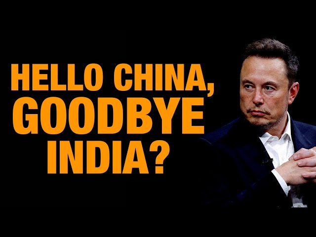 Tesla Chief Elon Musk Flies To China After Cancelling India Visit | Elon Musk In China