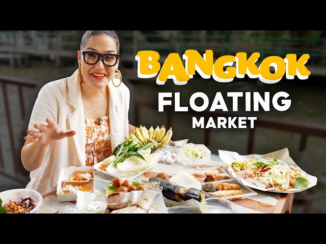 HIDDEN LOCAL Floating Market in BANGKOK | Marion's Kitchen