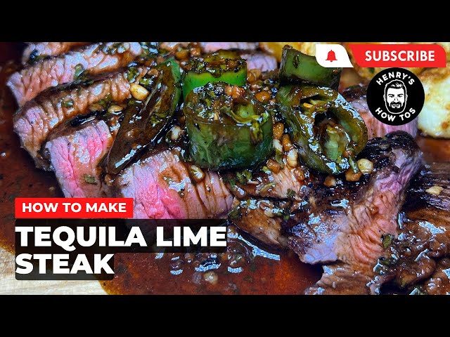 How To Make Tequila Lime Steak | Ep 593