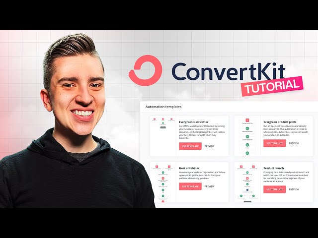 ConvertKit Tutorial - How To Set up Email Marketing Campaigns