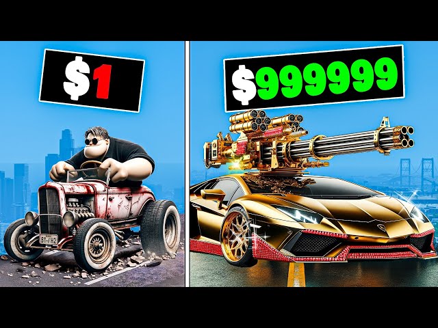 $1 to $1,000,000 Mafia Car in GTA 5