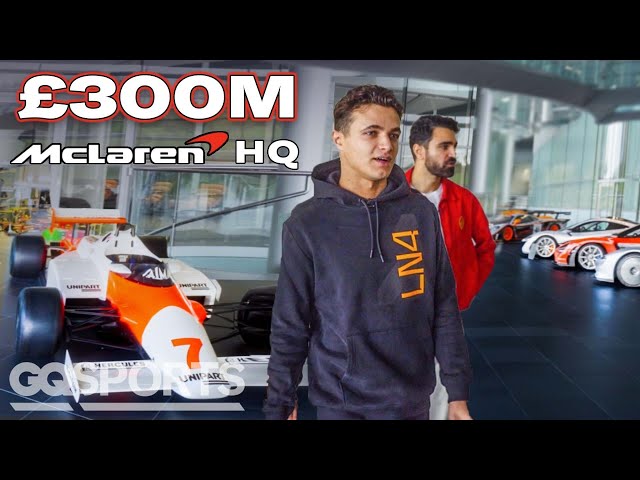 Inside McLaren’s £300M+ HQ with F1 Driver Lando Norris | All Access | GQ Sports