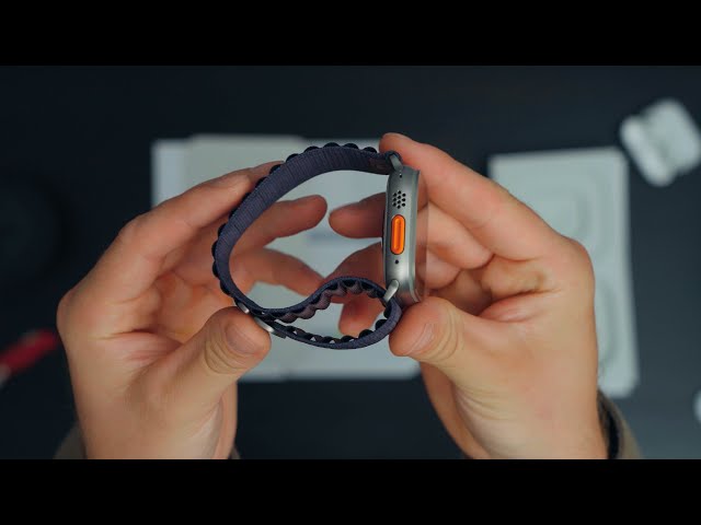 Apple Watch Ultra 2 Unboxing - Indigo Alpine Loop