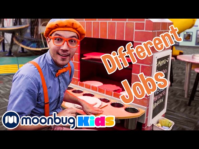 Different Jobs and Professions!!! | Explore with BLIPPI!!! | Educational Videos for Toddlers