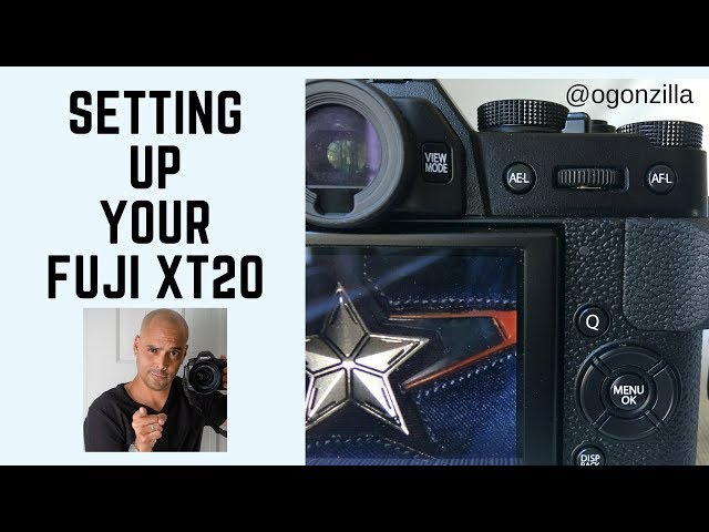 Setting up your Fuji X T20 and get ready to SHOOT! [Scary Content at 6:31. Not for kids]