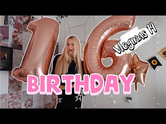 16. Geburtstag Live Chat Vlogmas 14 | MaVie Noelle