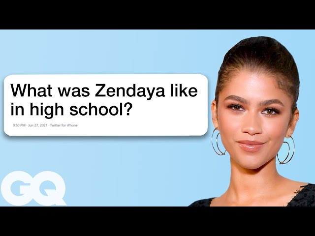 Zendaya Replies to Fans on the Internet | Actually Me | GQ