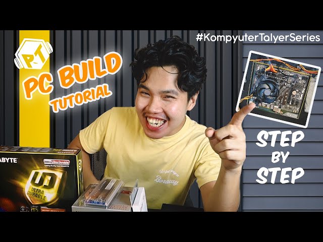 Step by Step AMD Ryzen PC Build Tutorial - Kompyuter Talyer Series for Office Use