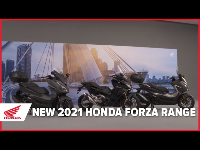 The New 2021 Honda Forza Range