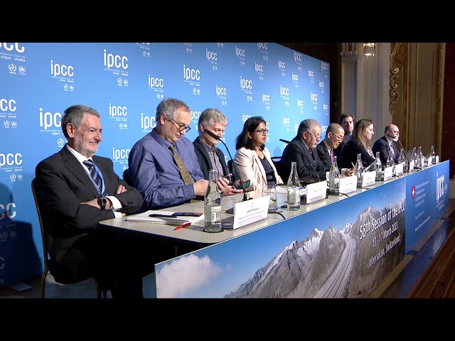 IPCC Press Conference - Climate Change 2023: Synthesis Report