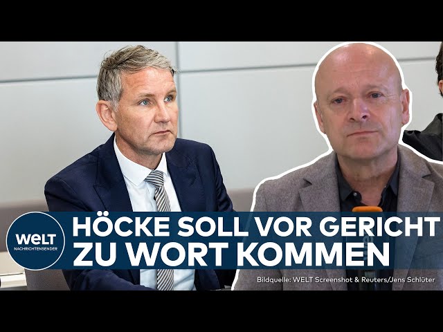 HALLE: Prozess um mutmaßliche SA-Parole – Björn Höcke soll Möglichkeit zur Aussage bekommen