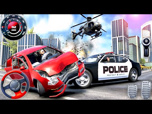 Real Police Car Chase Driving 3D - Real Extreme Sport Car Racing Asphalt Nitro - Android GamePlay #3