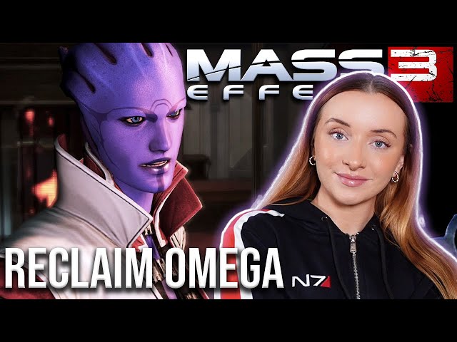We could KISS ARIA?!😍 | Omega DLC MASS EFFECT 3 Blind Playthrough [6]