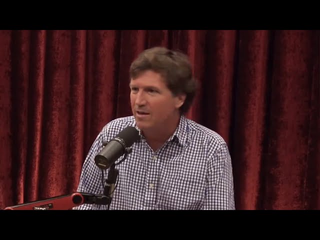 Tucker Carlson tells Joe Rogan that evolution is fake