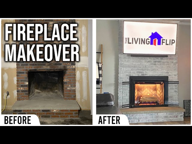 WE RENOVATED THE FIREPLACE // TLF 40