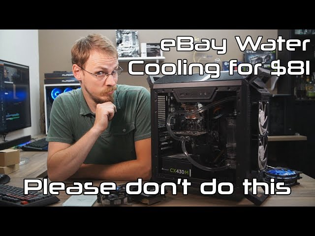 Sketchiest. Cooling. Ever. It's the eBay/AliExpress Watercooling Kit!