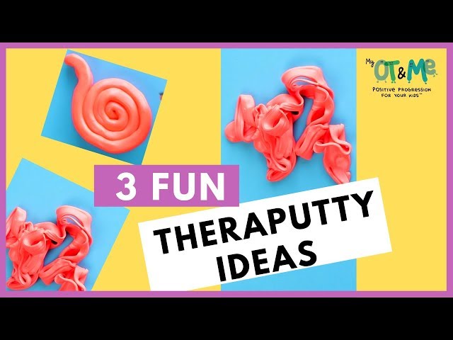 3 Theraputty Activities For Kids | Fine Motor Skills |