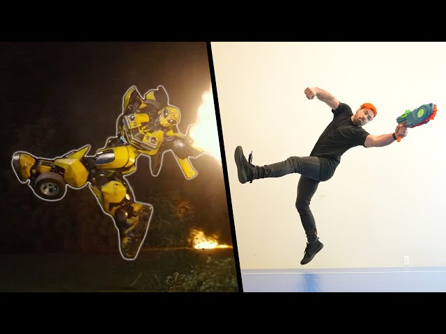 Stunts From Transformers In Real Life (Parkour)