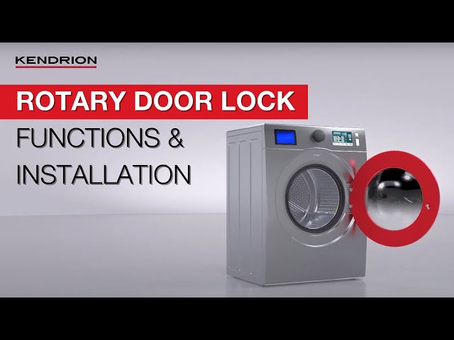 Rotary Door Lock - Functions & Installation Instructions