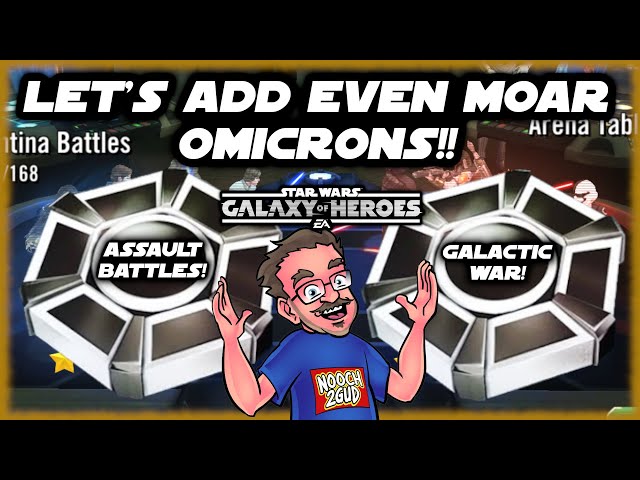 An Omicron For Every Game Mode?  Why Not?  Star Wars Galaxy of Heroes