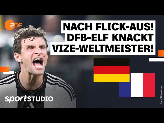 Deutschland – Frankreich Highlights | Freundschaftsspiel | sportstudio