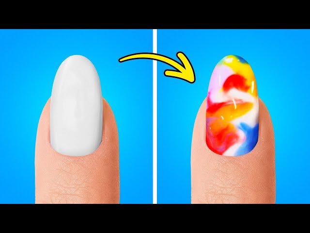 Easy Nail Art & Design Ideas, Simple Hairstyles And Cool Makeup Tricks