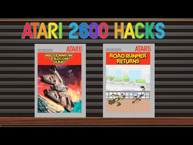 Atari 2600 Hacks - Millennium Falcon Raid & Road runner Returns