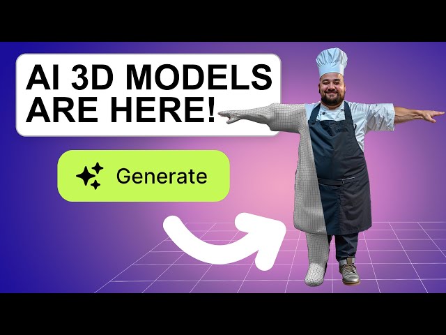 AI to 3D is HERE! A Simple Workflow