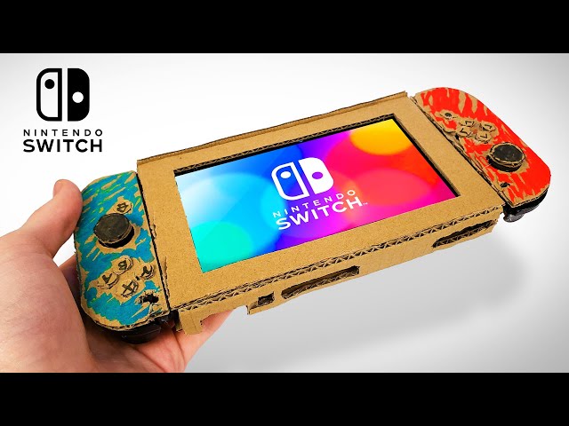 Making a Nintendo Switch out of Cardboard