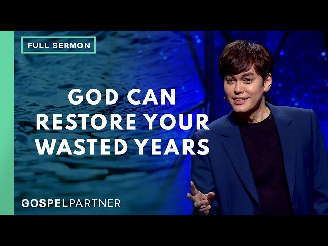 Recover The Lost Time And Wasted Years (Full Sermon) | Joseph Prince | Gospel Partner Episode