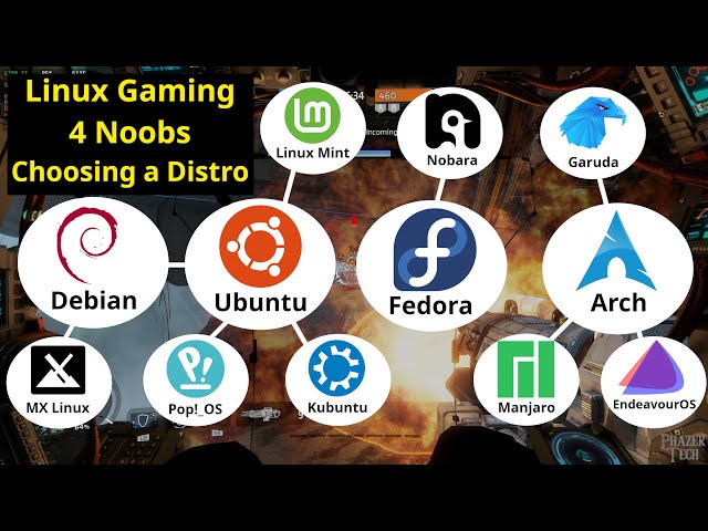 Linux Gaming 4 Noobs - Choosing a Distro in 2024