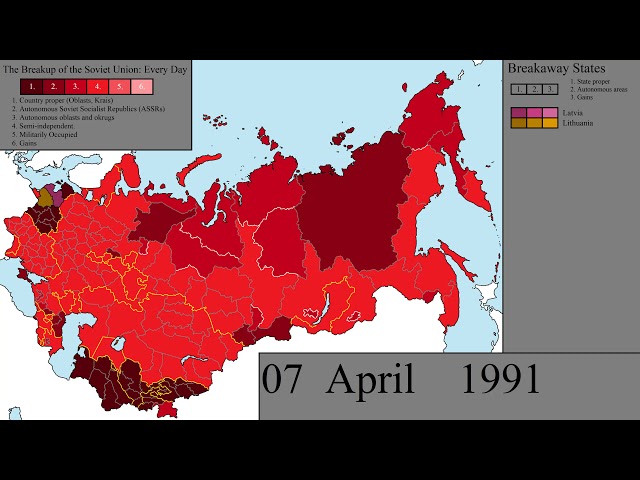 The Collapse of the Soviet Union: Every Day