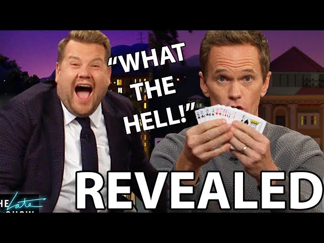 Neil Patrick Harris Late Late Show | REVEALED (With James Corden)
