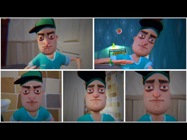 How Many time can I get JUMPSCARE by KID PLAYER in 1 Minute - Hello Neighbor Mod