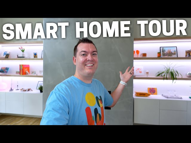 This Smart Home makes me jealous! FULL Tour + automation ideas!
