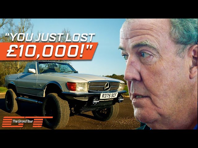 Jeremy Clarkson Auctions Off His Converted Land Rover Sports Car | The Grand Tour