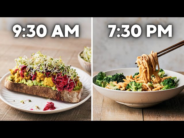 24 hours of healthy vegan meals (+ printable pdf guide)