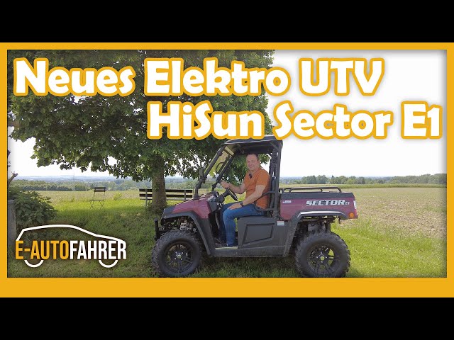 Mein Elektro UTV - HiSun Sector E1