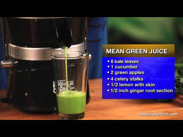 Mean Green Juice with Jay Kordich
