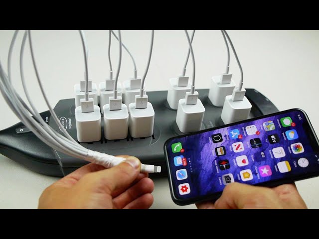 What Happens When You Plug 10 Chargers in an iPhone? - One Mega Charger!