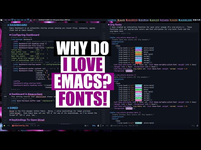 Why Do I Choose Emacs Over Vim? It Looks Better!