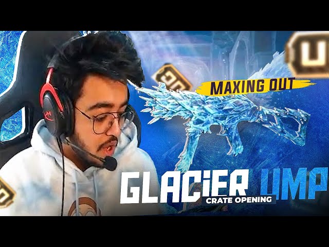 (40000 UC) MAXING OUT UMP GLACIER❄️ | LUCKY OR UNLUCKY?