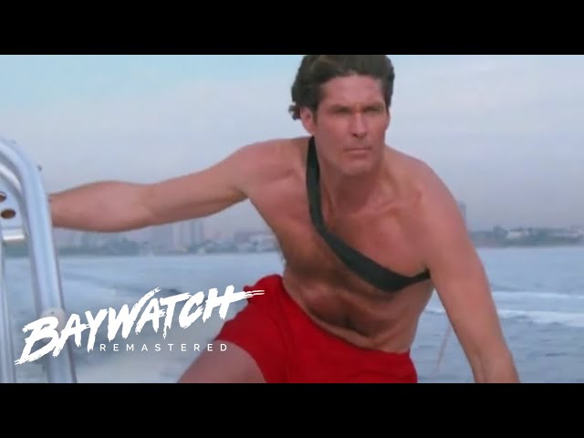 Can They Save EVERYONE? LIFEGUARDS RACE TO A BOAT ON FIRE IN THE SEA! Baywatch