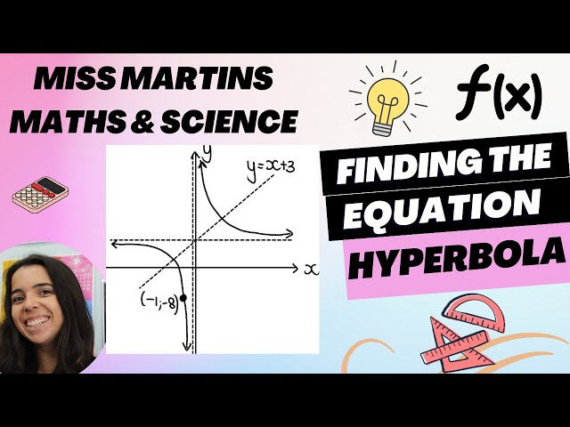 Hyperbola Finding the Equation Grade 10 Functions
