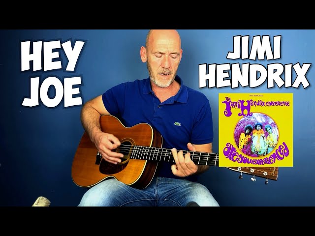 Hey Joe - Jimi Hendrix - Guitar lesson